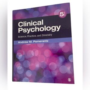 Clinical Psychology Science, Practice, & Diversity Book 5 Ed Andrew M. Pomerantz